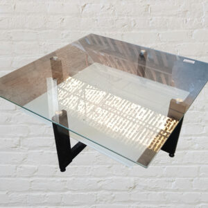 Table basse en verre