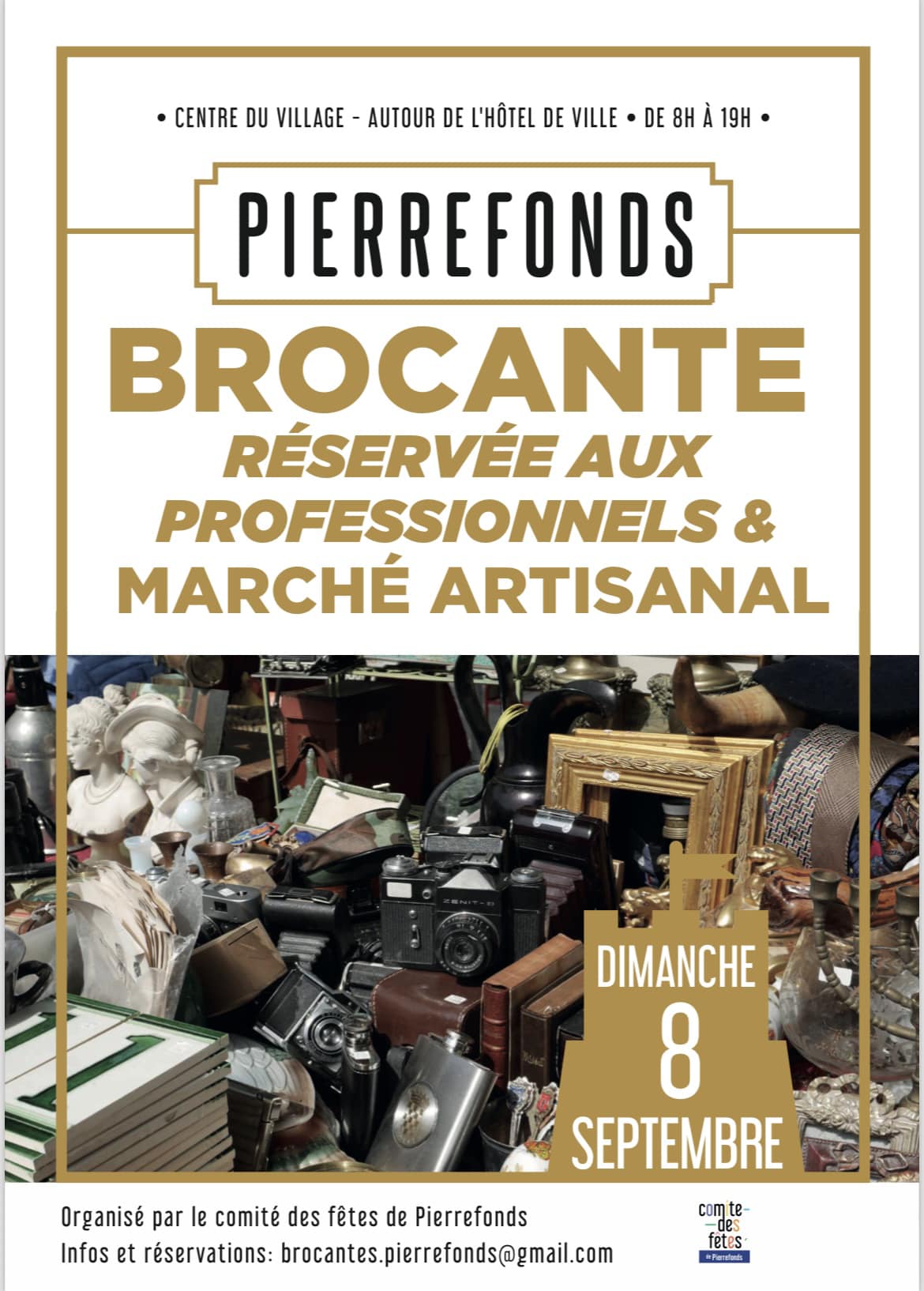 ⚖️ Brocante des professionnels à Pierrefonds