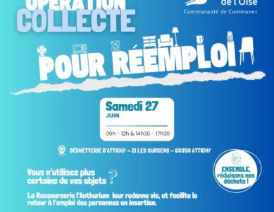 ♻️ Collecte en déchetterie d&rsquo;Attichy