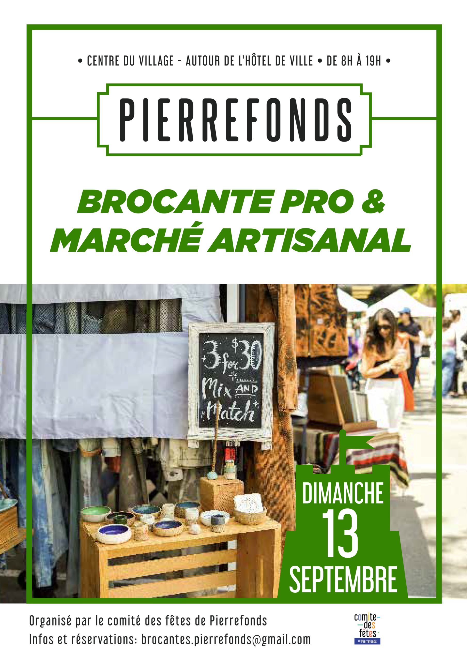 ⚖️ Brocante des professionnels à Pierrefonds
