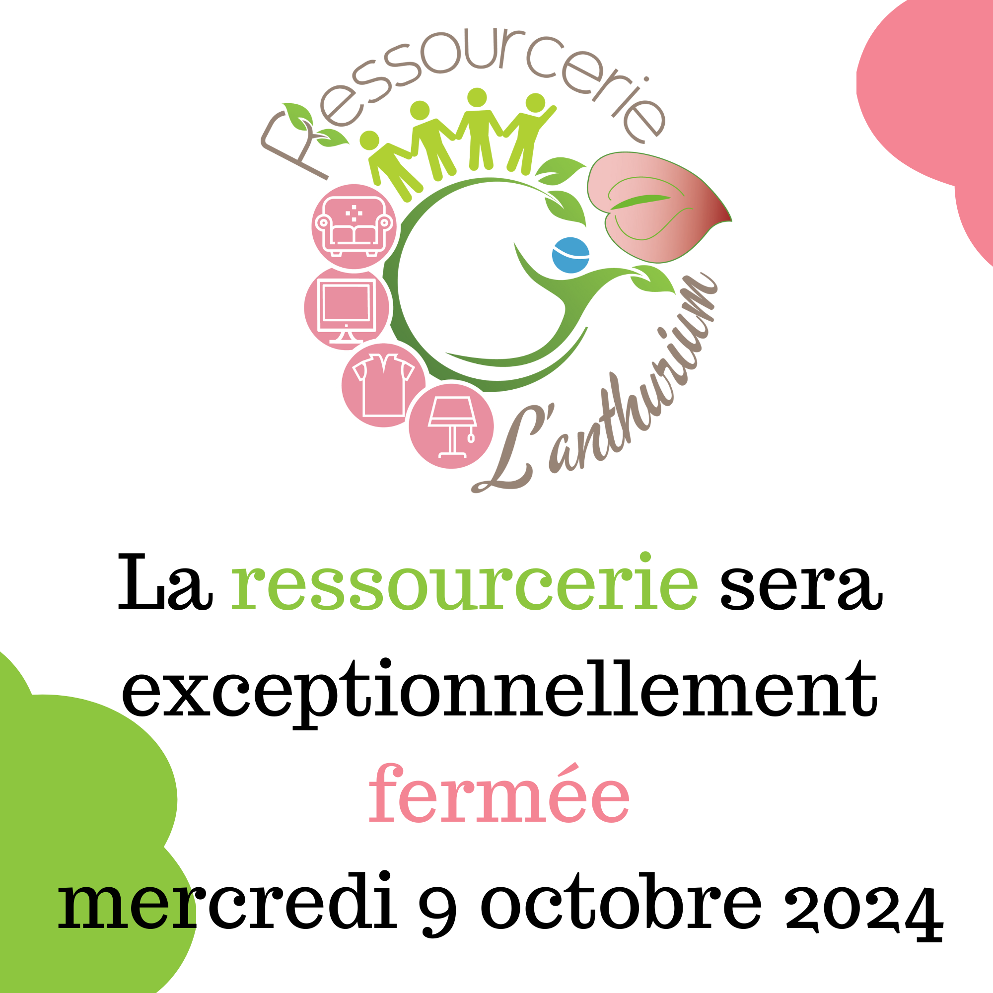 ⛔ Fermeture exceptionnelle