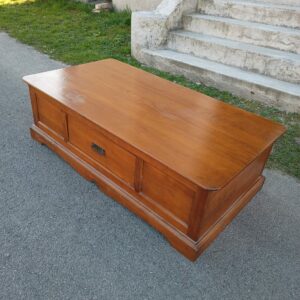 Table basse en bois 1 tiroir