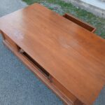 Table basse en bois 1 tiroir – Image 3