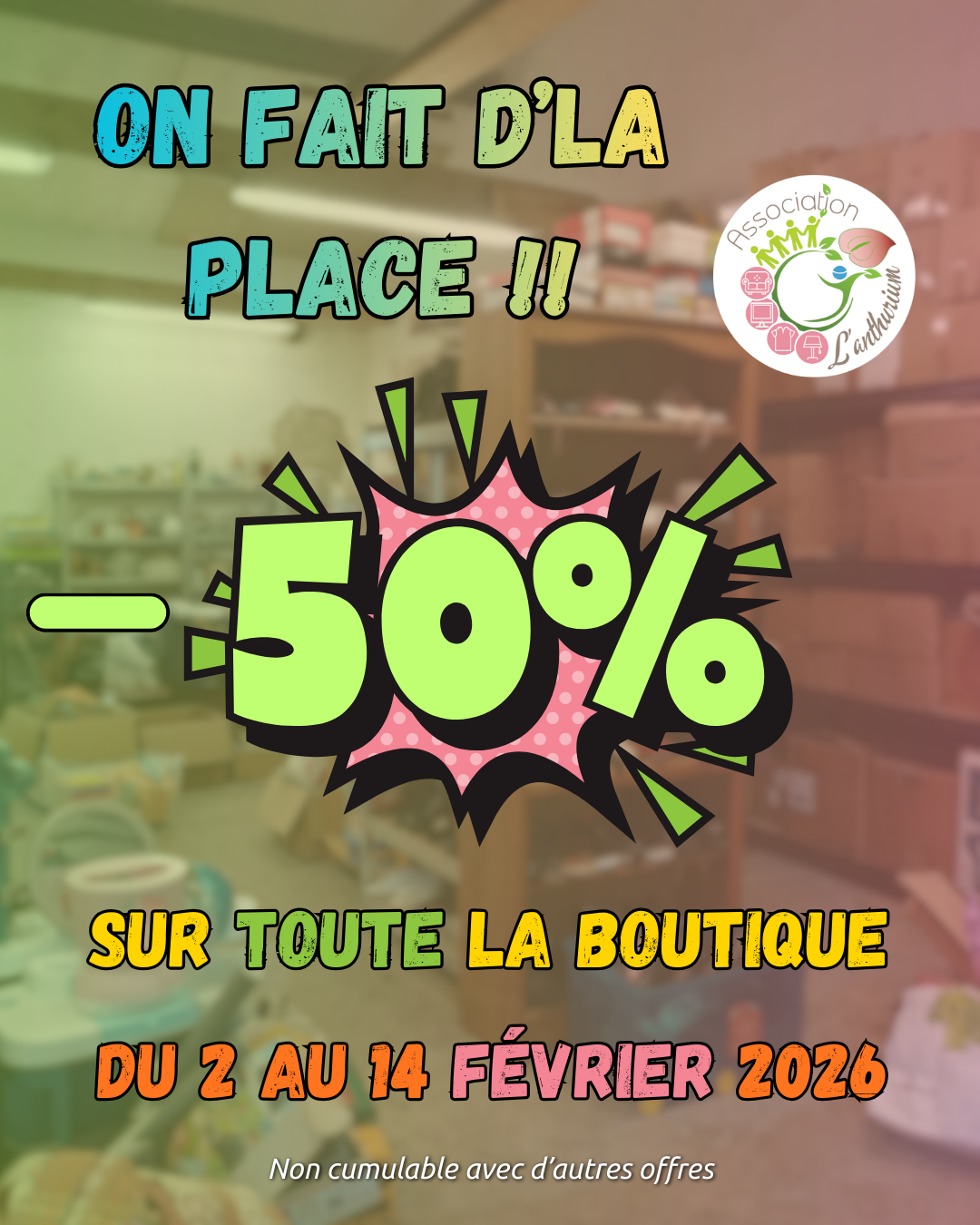 〽️ On fait d&rsquo;la place